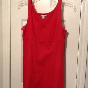Fuschia tank dress
